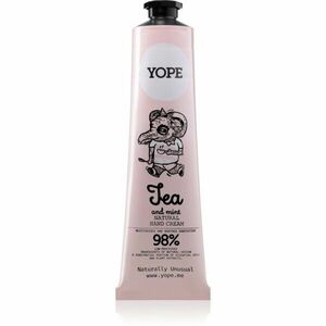 Yope Tea & Mint krém na ruce pro výživu a hydrataci 100 ml obraz