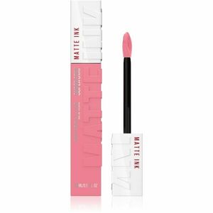 MAYBELLINE NEW YORK SuperStay Matte Ink matná tekutá rtěnka pro dlouhotrvající efekt odstín 10 Dreamer 5 ml obraz