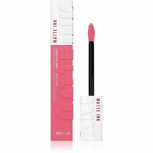 MAYBELLINE NEW YORK SuperStay Matte Ink matná tekutá rtěnka pro dlouhotrvající efekt odstín 125 Inspirer 5 ml obraz
