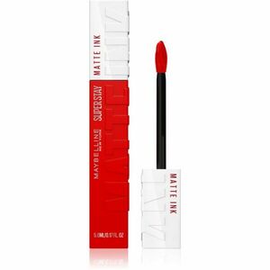 MAYBELLINE NEW YORK SuperStay Matte Ink matná tekutá rtěnka pro dlouhotrvající efekt odstín 118 Dancer 5 ml obraz