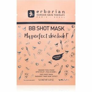 Erborian BB Shot Mask plátýnková maska s rozjasňujícím účinkem 14 g obraz