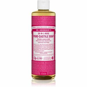 Dr. Bronner’s Rose tekuté univerzální mýdlo 475 m obraz