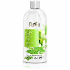 Delia Cosmetics Micellar Water Green Tea osvěžující čisticí micelární voda 500 ml obraz
