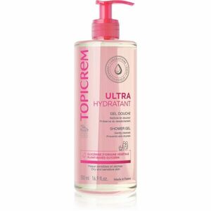 Topicrem UH BODY Gentle Cleansing Gel jemný mycí gel na obličej, tělo a vlasy 500 ml obraz