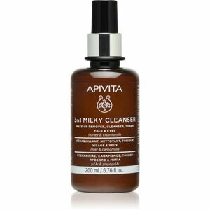 Apivita Cleansing Milk Face & Eyes čisticí mléko 3 v 1 na obličej a oči 200 ml obraz