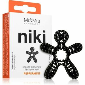 Mr & Mrs Fragrance Niki Peppermint vůně do auta náhradní náplň 1 ks obraz