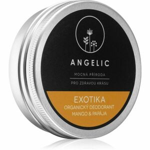 Angelic Organický deodorant "Exotica" Mango & Papája krémový deodorant v BIO kvalitě 50 ml obraz