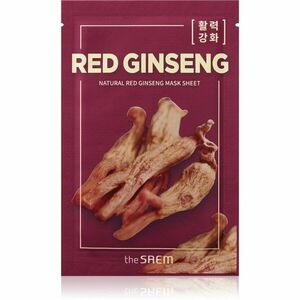 The Saem Natural Mask Sheet Red Ginseng plátýnková maska pro kompletní péči 21 ml obraz