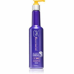 GK Hair Silver Bombshell šampon pro blond vlasy neutralizující mosazné podtóny 280 ml obraz