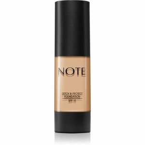 Note Cosmetique Detox & Protect tekutý make-up s matným finišem SPF 15 odstín 03 Medium Beige 30 ml obraz