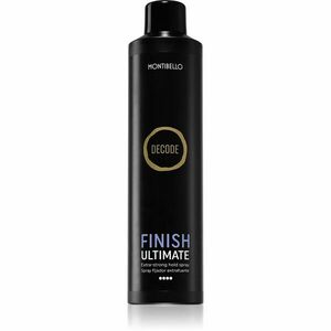 Montibello Decode Finish Ultimate Spray lak na vlasy s extra silnou fixací odolný vzdušné vlhkosti 400 ml obraz