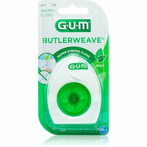 G.U.M Butlerweave voskovaná dentální nit s mátovou příchutí 55 m obraz