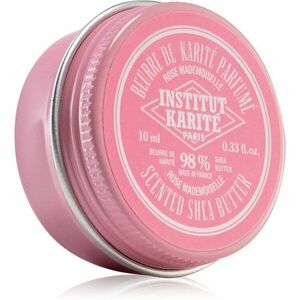 Institut Karité Paris Rose Mademoiselle 98% Scented Shea Butter bambucké máslo s parfemací 10 ml obraz