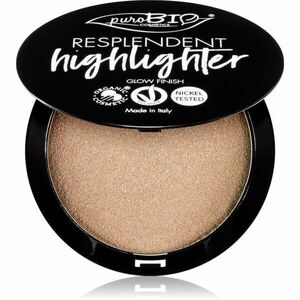puroBIO Cosmetics Resplendent Highlighter krémový rozjasňovač odstín 01 Sparkling Wine 9 g obraz
