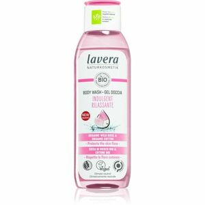 Lavera Indulgent pečující sprchový gel s vůní růží 250 ml obraz
