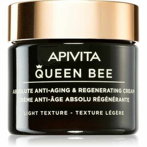 Apivita Queen Bee Cream Light lehký regenerační krém proti stárnutí pleti 50 ml obraz