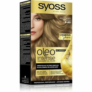 Syoss Oleo Intense permanentní barva na vlasy s olejem odstín 8-60 Medově plavý 1 ks obraz