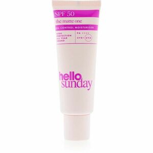hello sunday the matte one matující podkladová báze pro mastnou a problematickou pleť SPF 50 50 ml obraz