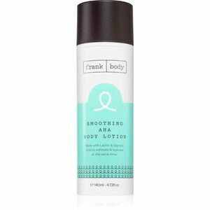Frank Body Smoothing AHA hydratační a vyživující krém s kyselinou mléčnou New Green Look 140 ml obraz