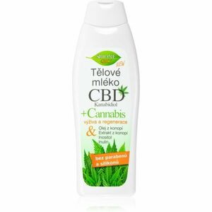 Bione Cosmetics Cannabis CBD vyživující tělové mléko s CBD 500 ml obraz