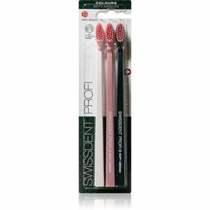 Swissdent Profi Trio zubní kartáčky soft 3 ks obraz