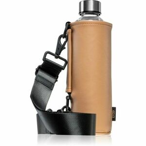 Equa Mismatch Crossbody skleněná láhev na vodu + obal barva Maple 750 ml obraz