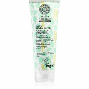 Natura Siberica Polar White Birch čisticí sprchový gel pro problematickou a mastnou pokožku 200 ml obraz