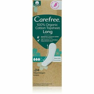 Carefree Organic Cotton Long slipové vložky 24 ks obraz