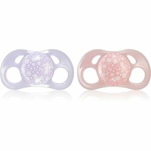 Twistshake Orthodontic 6m+ dudlík Pink+Purple 2 ks obraz