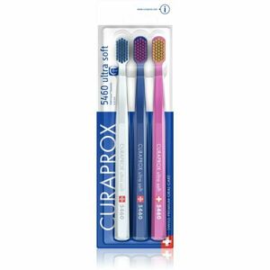 Curaprox 5460 Ultra Soft zubní kartáček 3 ks obraz