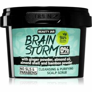 Beauty Jar Brainstorm jemný peeling pro pokožku hlavy 100 g obraz