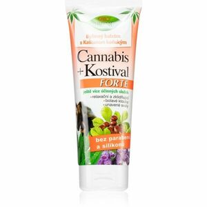 Bione Cosmetics Cannabis Kostival Forte bylinný fluid na svaly, klouby a vazy 205 ml obraz
