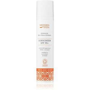 WoodenSpoon Skin Nourishment opalovací mléko na obličej a tělo SPF 35 100 ml obraz