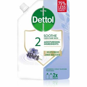 Dettol Soft on Skin Lavender tekuté mýdlo náhradní náplň 500 ml obraz
