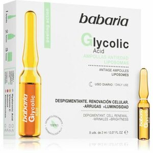Babaria Glycolic Acid protivráskové rozjasňující sérum v ampulích 5x2 ml obraz
