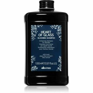 Davines Heart of Glass Silkening Shampoo jemný čisticí šampon pro blond vlasy 1000 ml obraz