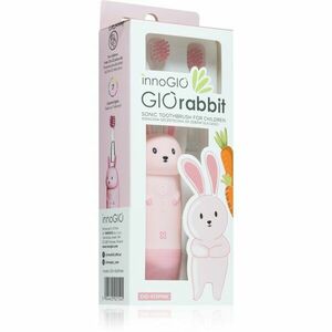 innoGIO GIORabbit Sonic Toothbrush sonický zubní kartáček pro děti Pink 1 ks obraz