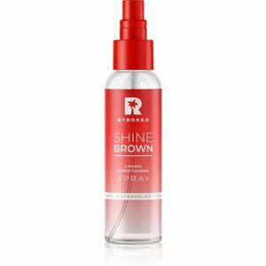 ByRokko Shine Brown Watermelon přípravek k urychlení a prodloužení opálení ve spreji 104 ml obraz