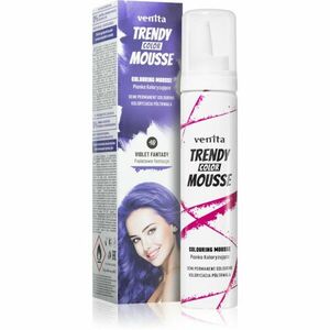 Venita Trendy Color Mousse barvicí pěna bez amoniaku odstín No. 40 - Violet Fantasy 75 ml obraz