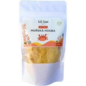 kii-baa® organic Natural Sponge Wash přírodní mořská mycí houba 10-12 cm 1 ks obraz