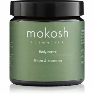 Mokosh Melon & Cucumber tělové máslo s výtažky z okurky 120 ml obraz