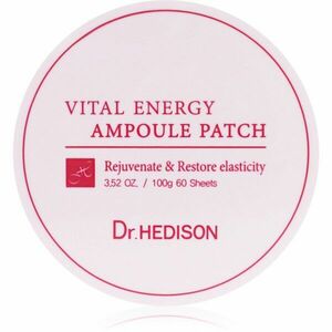 Dr. HEDISON Rejuvenate & Restore Elasticity hydrogelová maska na oční okolí proti stárnutí 60 ks obraz