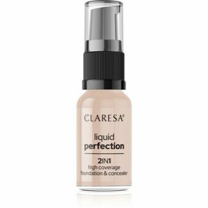 Claresa Liquid Perfection 2in1 vysoce krycí make-up odstín 103 Cool Medium 18 g obraz