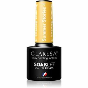 Claresa SoakOff UV/LED Color Summer Stories gelový lak na nehty odstín 4 5 g obraz