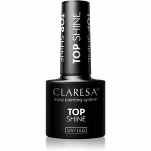 Claresa UV/LED Top Shine gelový vrchní lak na nehty lesklý 5 g obraz