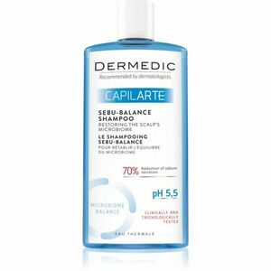 Dermedic Capilarte hloubkově čisticí šampon pro mastnou pokožku hlavy 300 ml obraz