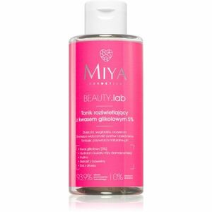 MIYA Cosmetics BEAUTY.lab rozjasňující tonikum 150 ml obraz