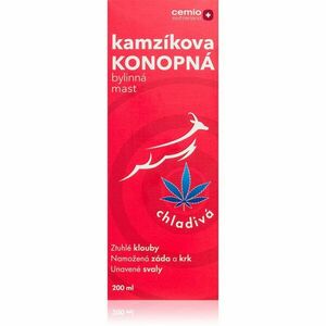 Cemio Kamzíkova konopná mast mast s chladivým účinkem 200 ml obraz