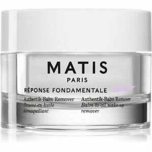 MATIS Paris Réponse Fondamentale Authentik-Balm Remover krém na obličej pro dokonalé vyčištění pleti 50 ml obraz