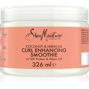 Shea Moisture Coconut & Hibiscus bezoplachový krém pro kudrnaté vlasy 326 g obraz